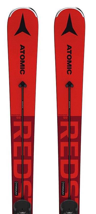 Горные лыжи с креплениями ATOMIC 2020-21 REDSTER S9 + X 12 GW Black/Red