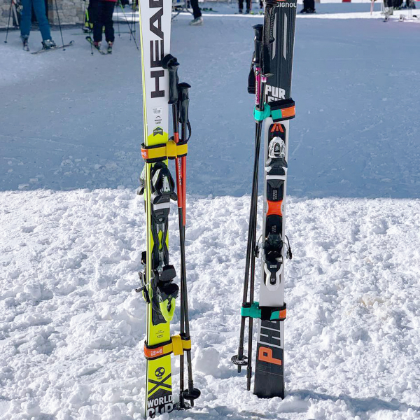 Приспособление для переноски лыж и лыжных палок SKI-N-GO Black 96-130 L