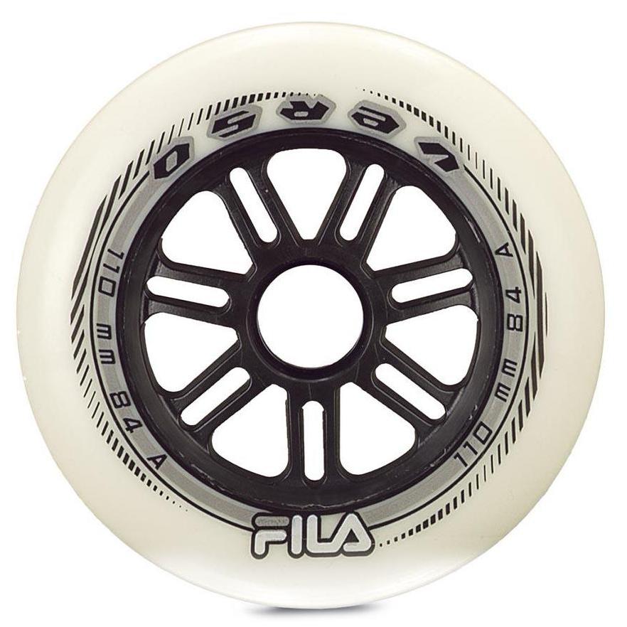Комплект колёс для роликов Fila FILA wheels 100mm/84A 6 pack white