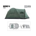 Палатка кемпинговая BTrace Osprey 4 Зеленый/Бежевый