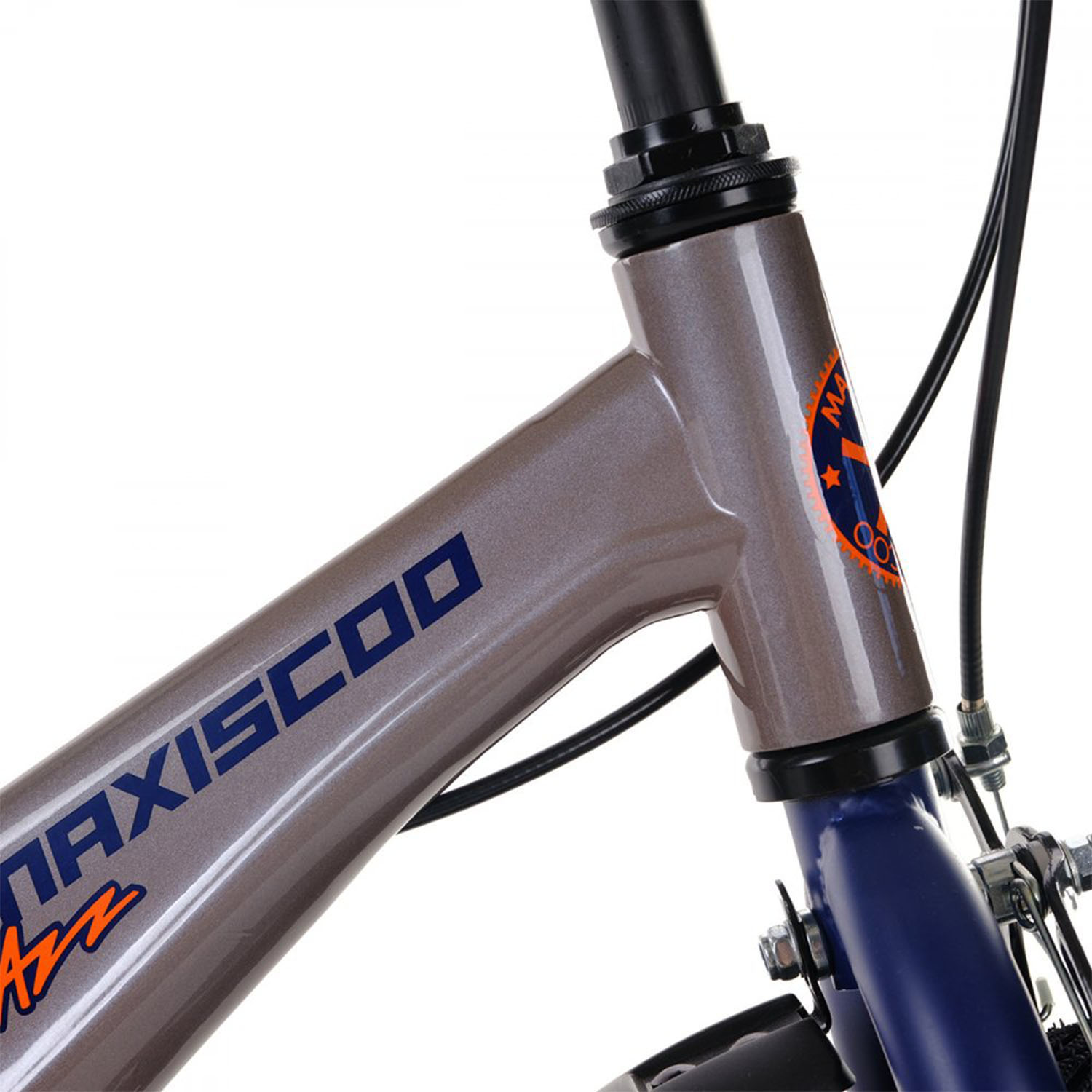 Велосипед MAXISCOO Jazz Стандарт 18 2024 Серый Жемчуг