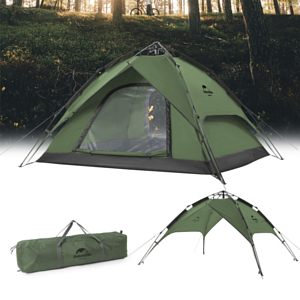 Палатка Naturehike Automatic Tent For 3 People Forest Green