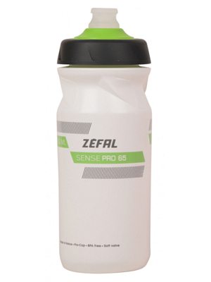 Фляга Zefal Sense Pro 65 Bottle White/Green/Black