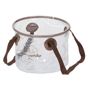 Ведро Naturehike Foldable Round Bucket 10L Transparent