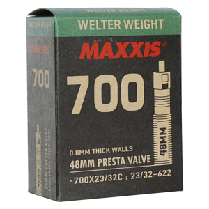 Велокамера Maxxis Welter Weight 700X23/32C Велониппель 48мм
