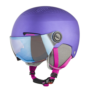 Шлем с визором детский ALPINA Zupo Visor Q-Lite Violet Matt