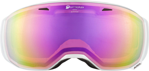 Очки горнолыжные ALPINA Estetica Q White-Skyblue/Pink S2