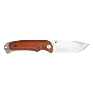 Нож Stinger Knives 91 мм рукоять сталь/дерево Серебристый/Коричневый
