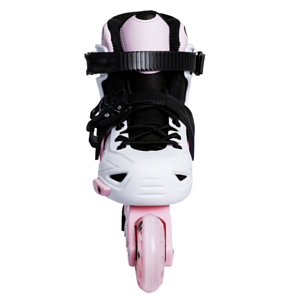 Роликовые коньки Powerslide Khaan Junior LTD White/Pink