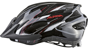 Велошлем ALPINA Mtb 17 Black-White-Red Gloss