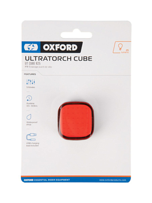 Фонарь велосипедный Oxford Ultratorch Cube R25 Rear LED