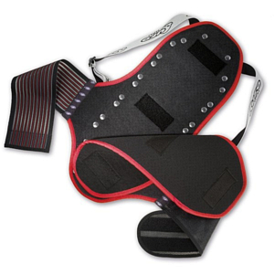 Защита спины NIDECKER Back Support With Body Belt (&lt; Mt. 1,55) Black/Red