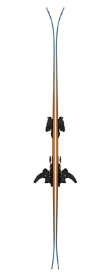 Горные лыжи с креплениями ATOMIC MAVERICK 86 C + STR 12 GW Metalic Blue/Black/Orange