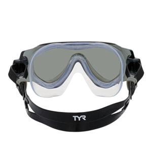 Маска для плавания TYR Tidal Wave Mirrored Swim Mask Серебристый