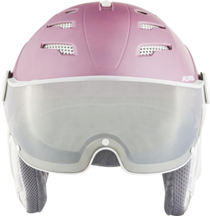 Шлем с визором ALPINA Jump 2.0 Q-Lite Berry-White Matt