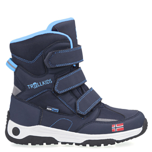 Ботинки детские Trollkids Kids Lofoten Winter Boots Navy/Medium Blue