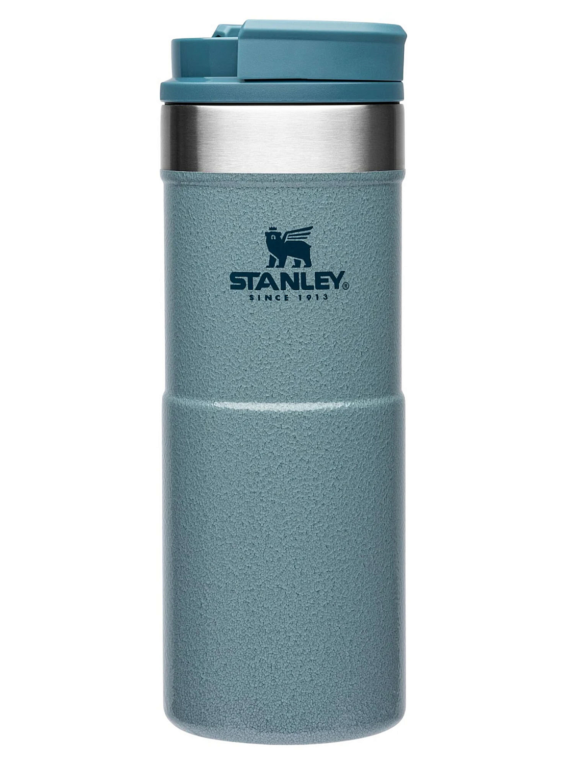 Термокружка Stanley The NeverLeak Travel Mug 0,47L Hammertone Ice