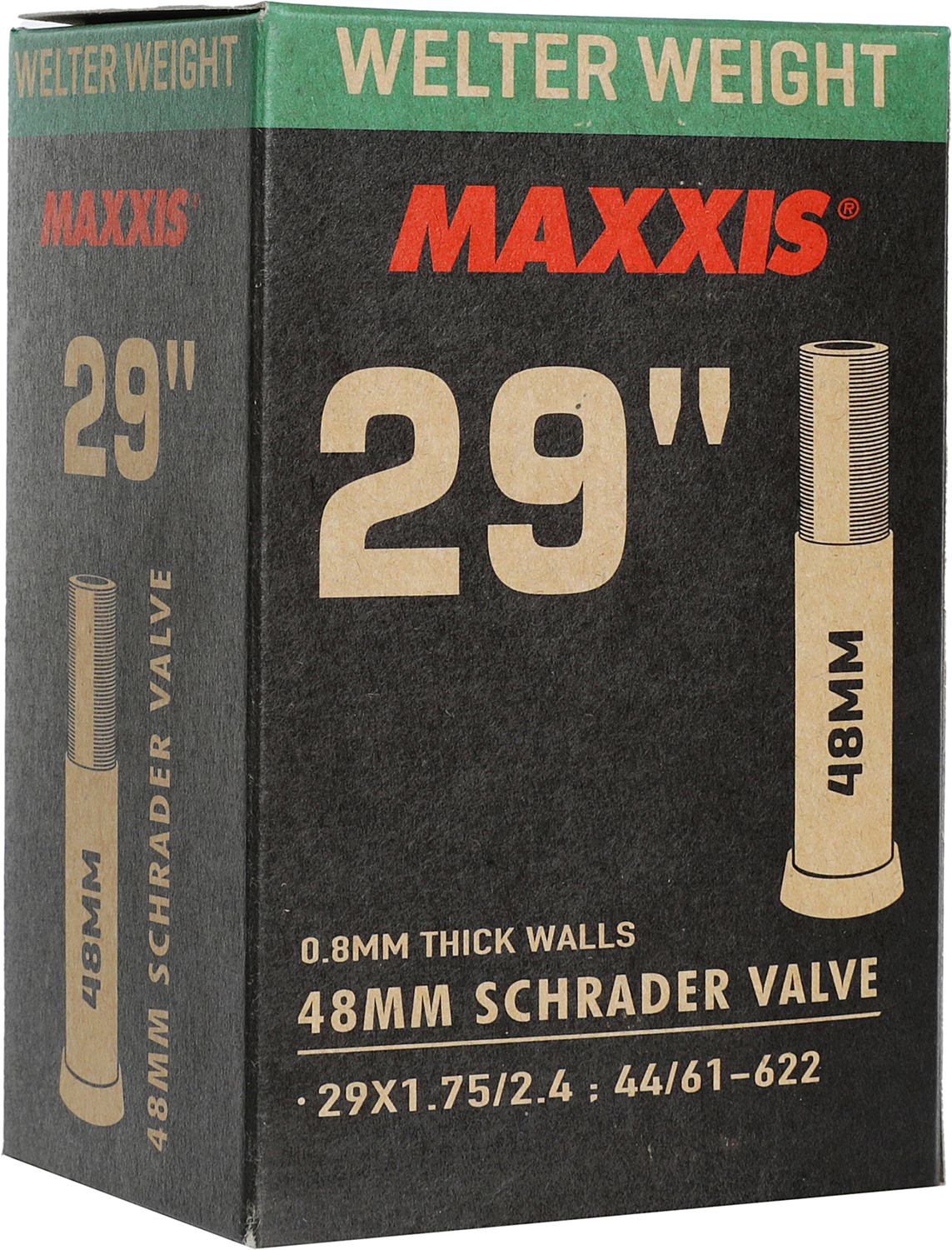 Велокамера Maxxis Welter Weight 29X1.75/2.4 Автониппель 48 мм
