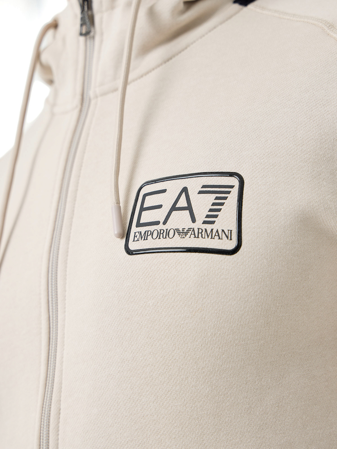 Костюм EA7 Emporio Armani Train Core ID M Label T-Suit TT Hoo-Ded FZ CH BR Silver Cloud