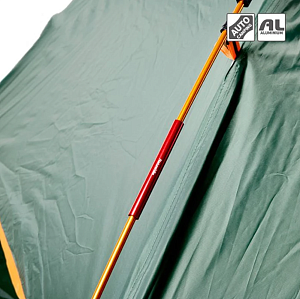 Ремнабор для дуг палатки Naturehike First aid tent pipe 4 pcs Red