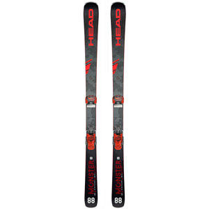 Горные лыжи с креплениями HEAD 2019-20 Monster 88 Ti + Attack² 13 GW Brake 95 [A] Black/Red