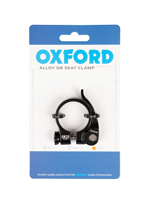 Подседельный хомут Oxford Seat Clamp QR Alloy 34.9mm Black