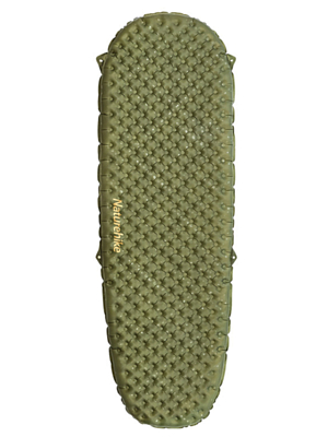 Коврик надувной Naturehike R3.5 Ultra Light Sleeping Pad Mummy Standard Green