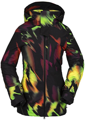 Куртка сноубордическая Volcom 2020-21 3D Stretch Gore Acid Yellow