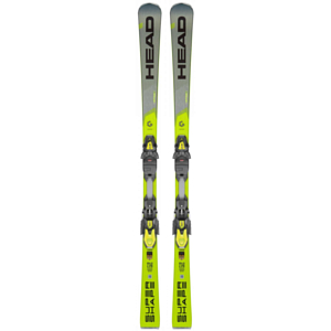 Горные лыжи с креплениями HEAD 2019-20 Supershape i.Speed + Prd 12 GW Brake 85 [F] Grey/Neon Yellow