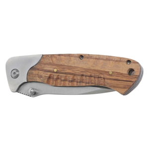 Нож Stinger Knives 90 мм рукоять сталь/дерево Серебристо-Коричневый