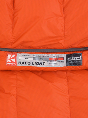 Спальник BASK Halo Light -15 M Оранжевый