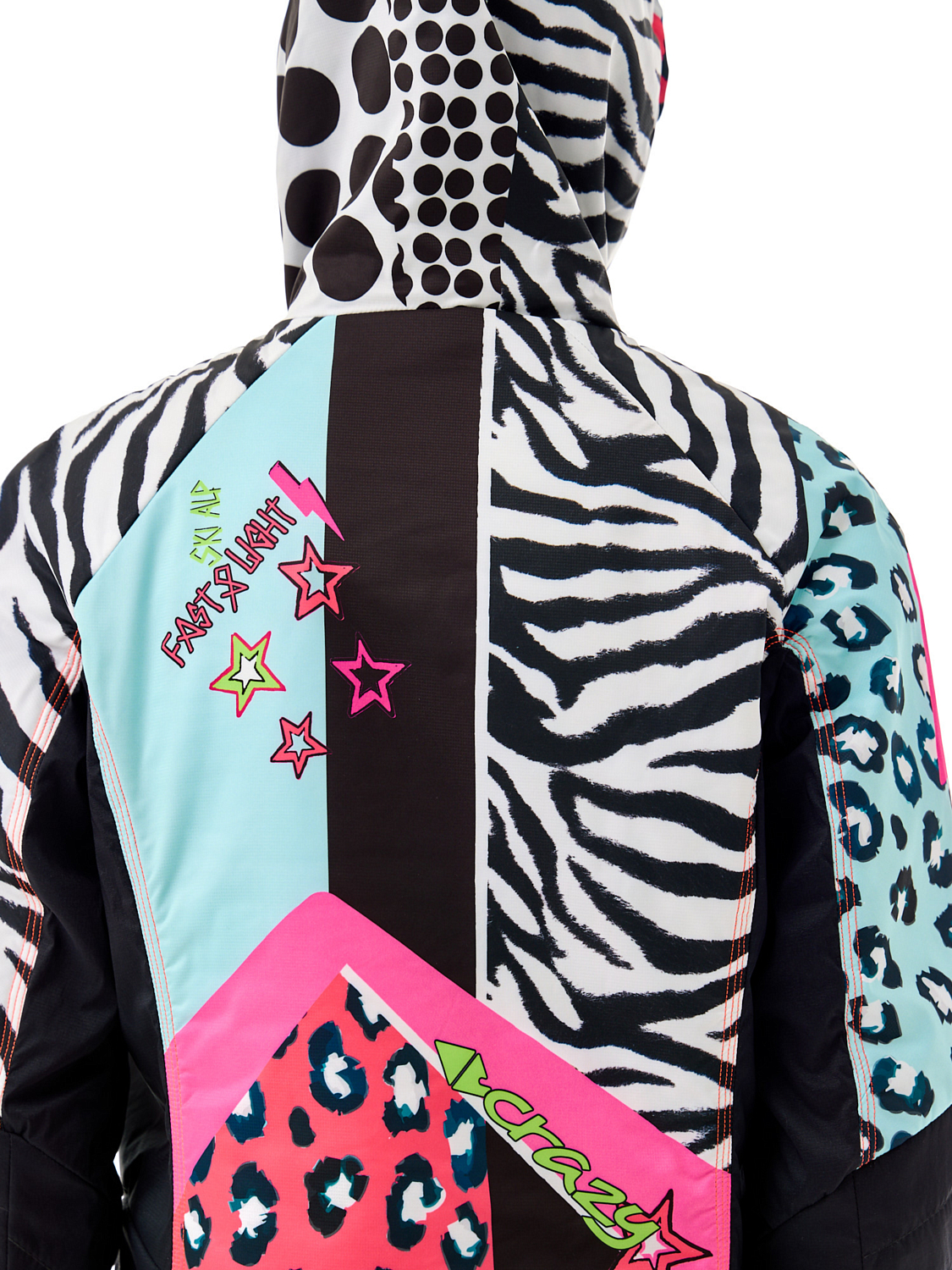 Куртка Crazy Idea Oxygen Black Zebra