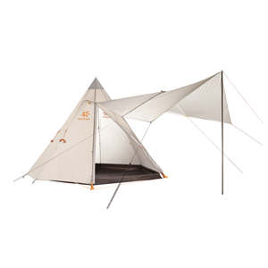 Палатка кемпинговая Kailas Fairyland 3P Camping Tent Field Yellow
