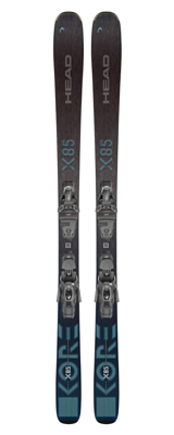 Горные лыжи с креплениями HEAD Kore X 85 LYT-PR+PRW 11 GW BR 90 [G] Black-Blue