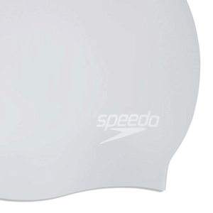 Шапочка для плавания Speedo Long Hair Cap Silver/White