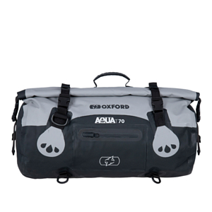 Мотосумка Oxford Aqua T-70 Roll Bag Grey/Black