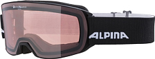 Очки горнолыжные Alpina 2021-22 Nakiska QV Black Matt