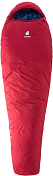 Спальник Deuter 2021-22 Orbit -5° левый Cranberry/Steel