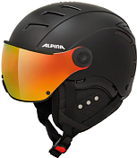 Зимний Шлем Alpina 2021-22 Jump 2.0 Qv Black Matt/Gold S2-3