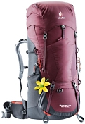 Рюкзак Deuter 2020-21 Aircontact Lite 60+10 SL Maron/Graphite