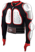 Защитная куртка NIDECKER 2018-19 Predator safety jacket white/red
