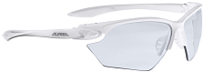 Очки солнцезащитные Alpina 2022 Twist Four S V White Gloss Varioflex black Cat. 1-3 fogstop