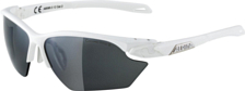 Очки солнцезащитные Alpina 2020 Twist Five HR S CM+ White Matt-Silver/Black Mirror