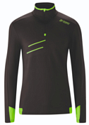 Толстовка горнолыжная Maier 2020-21 Neo Sweater Черный/зеленый