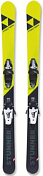 Горные лыжи с креплениями Fischer 2018-19 STUNNER SLR 2 JR  \ FJ4 AC SLR BRAKE 74 [I] SOLID черн./бел.