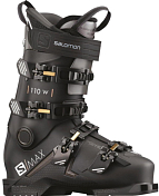 Горнолыжные ботинки SALOMON S/Max 110 W Black/Golden Glow Metallic/Belluga