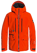 (*) Куртка сноубордическая Quiksilver 2020-21 Black alder Pureed pumpkin