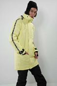 (*) Куртка сноубордическая COOL ZONE 2020-21 Line лимонный/черный
