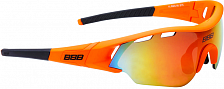 Очки солнцезащитные BBB Summit PC Smoke MLC orange lens, оранжевый, черный