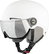 Зимний Шлем Alpina 2021-22 Arber Visor Q-Lite White Matt/Silver S2
